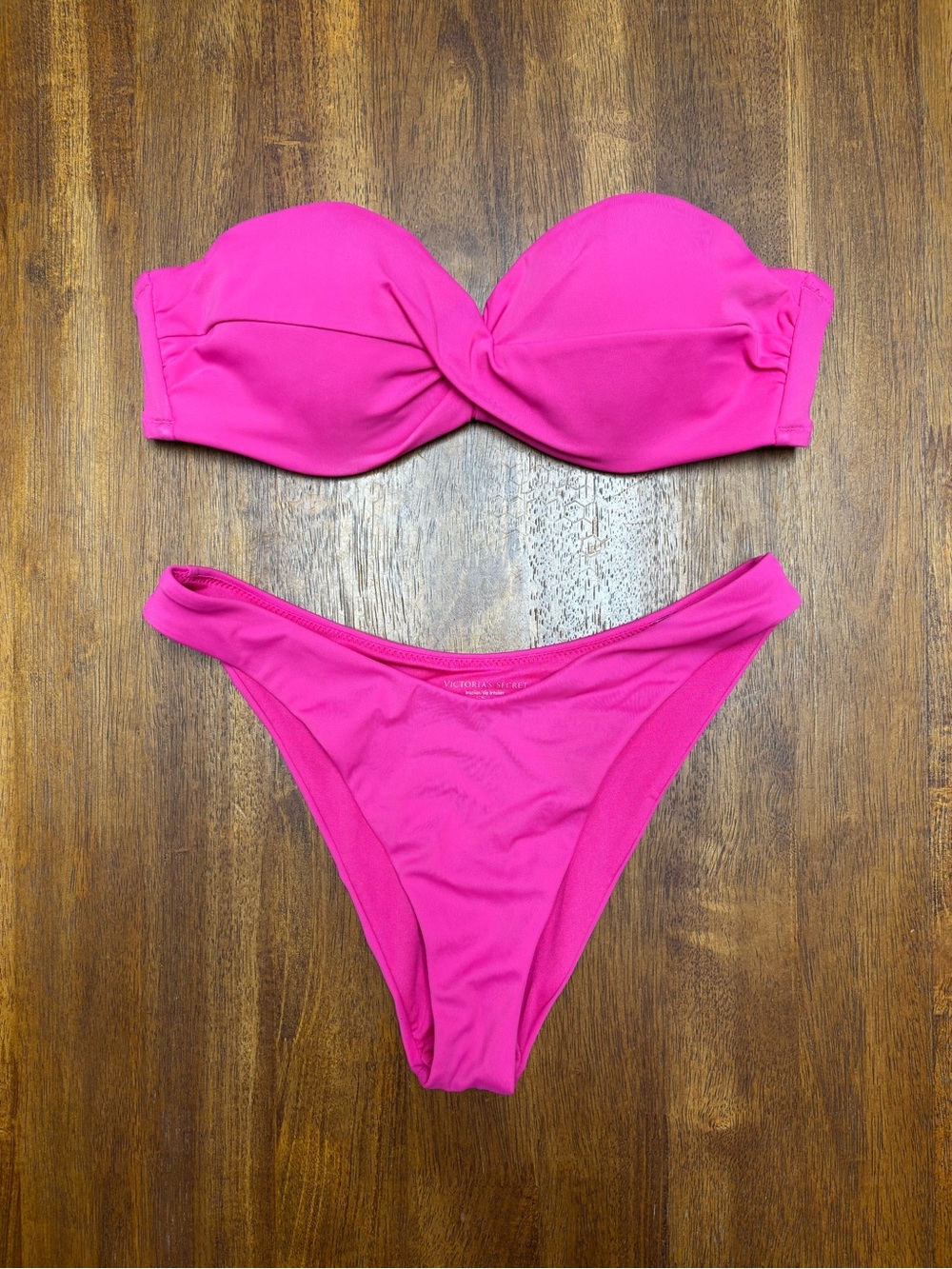 Victoria's Secret Strapless Twist Bandeau Bikini